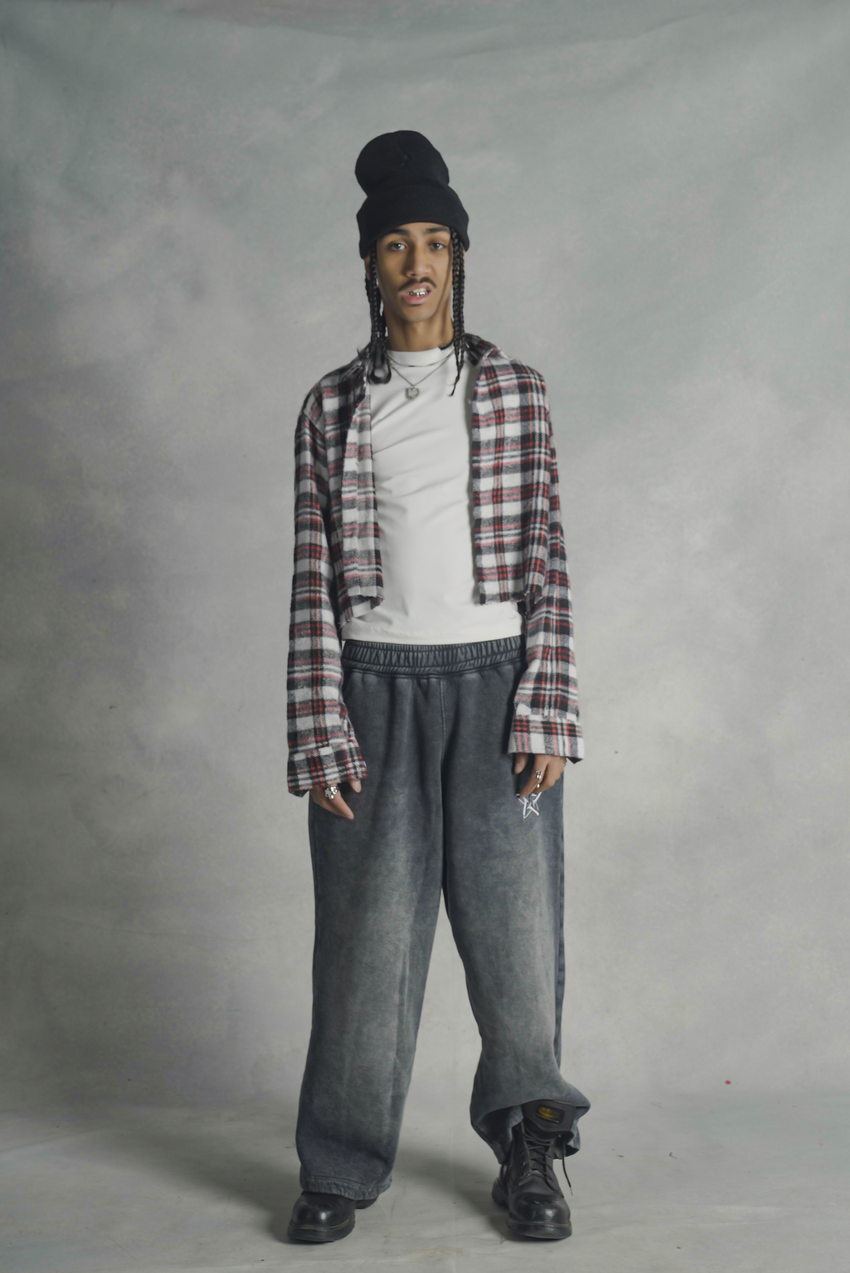 Black Washed Sweats