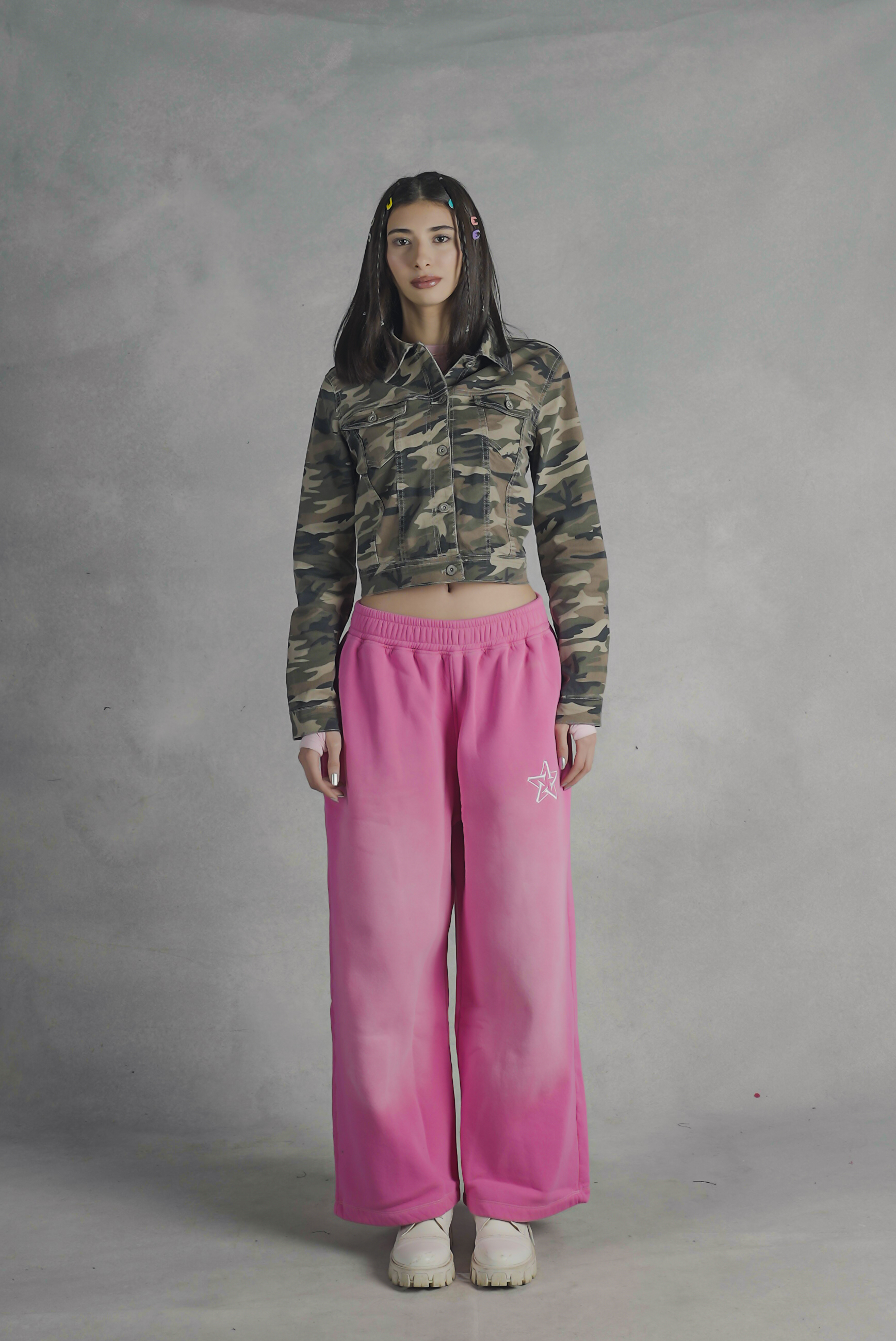 Pink Washed Sweats